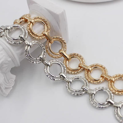 Cross-Border Versatile Metal Waist Chain for Women, Thin Belt, Versatile Decorative Dress with Shirt, Waist Rope, Women's Waist Chain