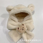 Two-piece bear set-beige