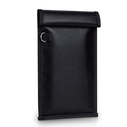 2024 new product in stock car key signal mobile phone shielding bag waterproof fireproof anti-theft flame retardant key bag RFID