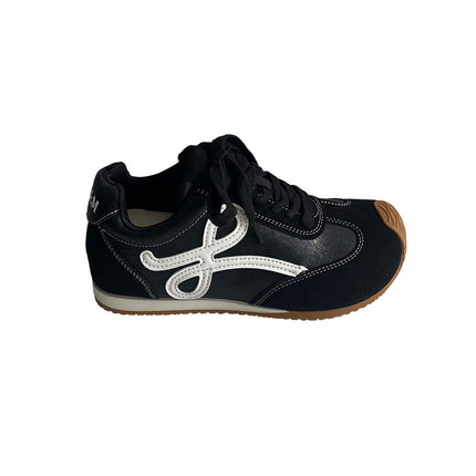 2025 New Thick-Soled Platform Double-Layer Paris Training Shoes for Women, Casual Shoes for Small People, Sports Shoes for Women, White Shoes