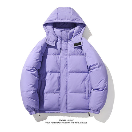 Men's down Jacket with Hood, Warm Trendy Brand, 90% White Duck down Coat, Winter Thickened Parka, Men's Clothing Wholesale