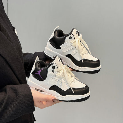 Children's Shoes, Youth Comfortable Basketball Shoes, 2026 Spring and Autumn Models, Girls' Student Running Shoes, Fashionable Air-Cushion Sports Shoes