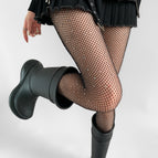 Hot diamond-black / Fishnet stockings-one size fits all
