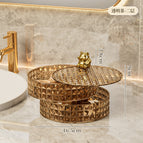 Y8862 cat rotating box//2 layers of transparent tea (zt)