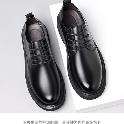[100% full cowhide] special clearance processing leather shoes men's shoes genuine leather soft bottom non-slip business casual shoes