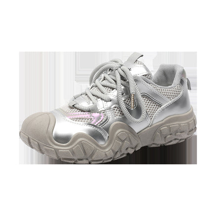Paul Frank/Big-Mouthed Monkey Ugly Daddy Shoes New Year Mesh Breathable Outdoor Hiking Sports Hiking Shoes for Men and Women