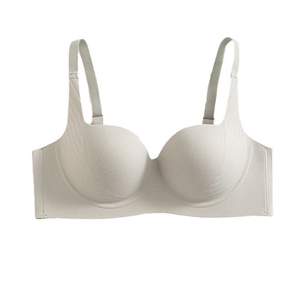 Seamless Underwear for Women, Thickened to Enhance Small Busts, Makes Them Appear Larger, Outward Expansion Bra, Wireless, Anti-Sagging, Side Breast Collection, Lift-Up