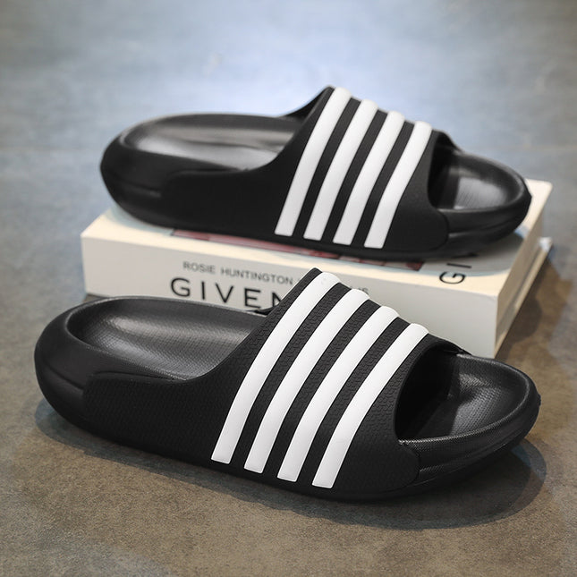 Men's Four-bar Cross-border Shit Slippers Men's Home New Bathroom Slippers slippers
