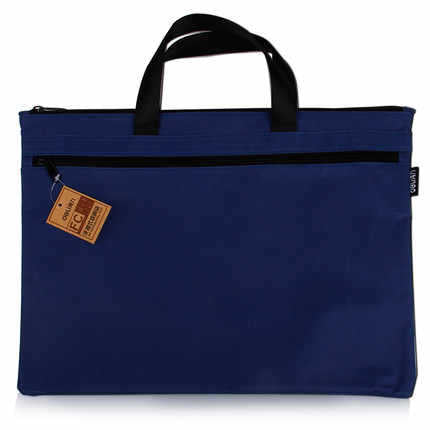 Deli 5590 Document Bag Printed logo Portable Business Briefcase Company Meeting Portable Document Bag