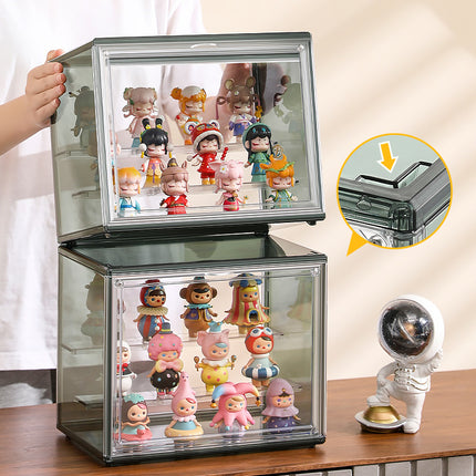 Blind Box Storage Display Stand Desktop Transparent Dustproof Acrylic Lego Bubble Mate Storage Cabinet Hand Display Box