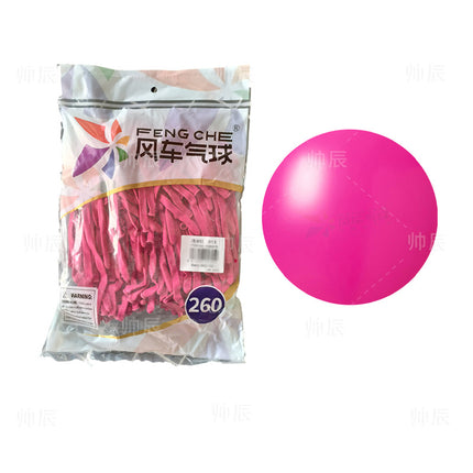 Windmill 260 long matte thickened Magic long balloon Street selling woven shape strip 260 windmill balloon