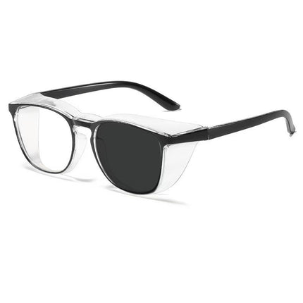 Amazon new anti-blue anti-pollen goggles anti-fog anti-sand anti-dust goggles HD flat glasses