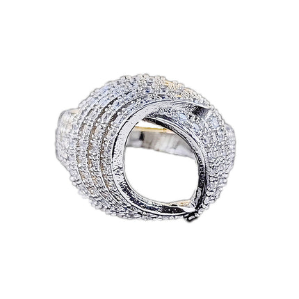 Ebay Hot Creative Wrapping Diamond Ring European and American Women's Fashion Engagement Party Ring Jewelry R4992