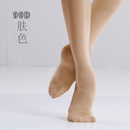 Dance Socks Kidsren's Summer Thin Pantyhose Velvet Girls' Pantyhose Professional Tight Ballet Dance Socks Plus Size