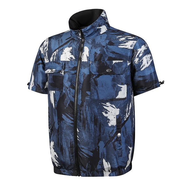 Fan Cooling Jacket Workwear Camouflage / Veste ventilée travail camouflage