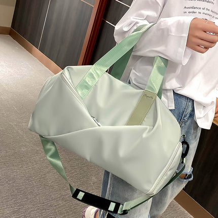 2023 new wet and dry separation storage training bag large capacity portable crossbody luggage bag Yoga Sports Fitness Bag