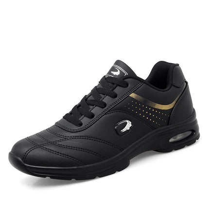 Cross-border New Men's Board Shoes Fashion Travel Running Men's Shoes Casual Shoes Lightweight Trendy Sports Leather White Shoes