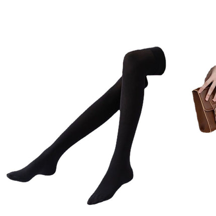 Silicone Non-slip Anti-drop Slimming Shallow Socks Spring and Summer Mid-tube Silk Stockings Half-knee Socks Thin Japanese Style Stockings for Women