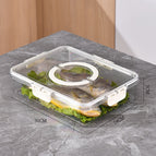 Pet short drain portable with four compartments (outer box)