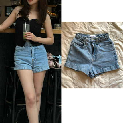 [Pants-Clearance No Return and Exchange] high quality Simple All-Match Casual Pants Women's Super Slim Jeans