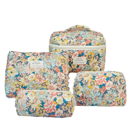 Cross-Border Amazon Popular Cosmetic Bag Large Capacity Multifunctional Storage Bag Travel Convenient Toiletry Bag Portable