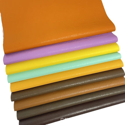 New Coarse Tree Pattern PU Clothing Leather 0.9 No-Washing Cloth Bottom Clothing Jacket Leather Clothing Children's Clothing Leather Skirt Box Packaging Decoration