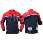 dark blue-red shoulder / S