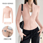 Light pink - waist slimming + built-in pockets / S