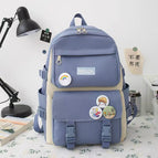 Blue backpack