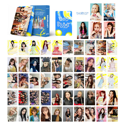 Korean Star 55 Boxed Small Cards Stray (g) I-Dle Ive Ateez Collection Lomo Cards Cross-Border