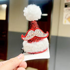 Lamb velvet three-dimensional hat clip-beard