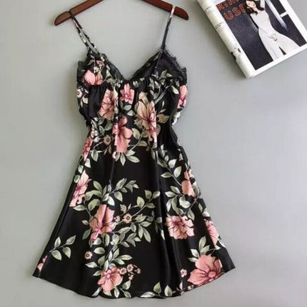 Factory Supply Hot Sale Sexy Split Pajamas Set Sexy Lace Sling New