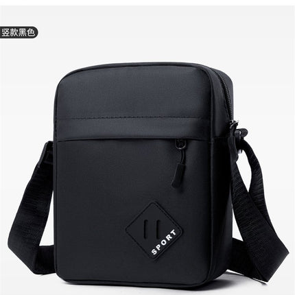 Wholesale Cheap Men's and Women's Shoulder Bag Horizontal and Vertical Small Square Bag Fashionable Simple Walking Crossbody Mobile Phone Coin Wallet