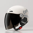 One size fits all / [a-zen1.0] ceramic white [long sunscreen mirror] + detachable ear protection