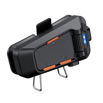 U.S. Customers Multi-source Motorcycle Riding Waterproof Multi-person Networking Group Chat Intercom Helmet Bluetooth Headset 6.0 Factory