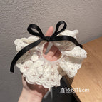 Black Bow Hair Ring