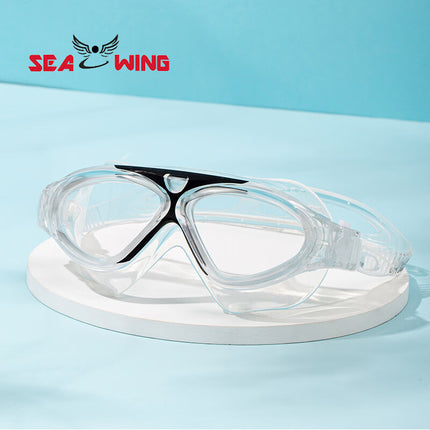 Large-Frame Swimming Goggles Liquid Silicone New Waterproof Diving Outdoor Sports Equipment Glasses Diving Goggles Wholesale