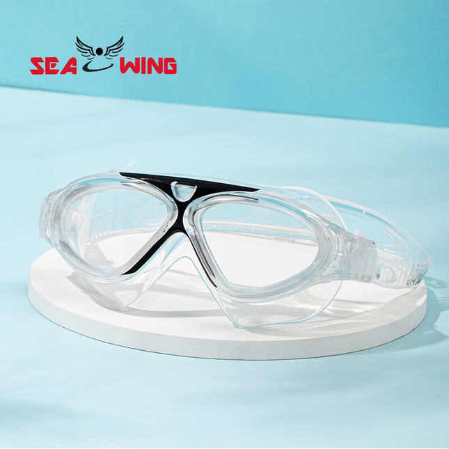 Large-Frame Swimming Goggles Liquid Silicone New Waterproof Diving Outdoor Sports Equipment Glasses Diving Goggles Wholesale