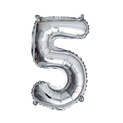 32 inch fine packaging digital aluminum foil balloon independent paper card packaging birthday party decoration floating air ball wholesale