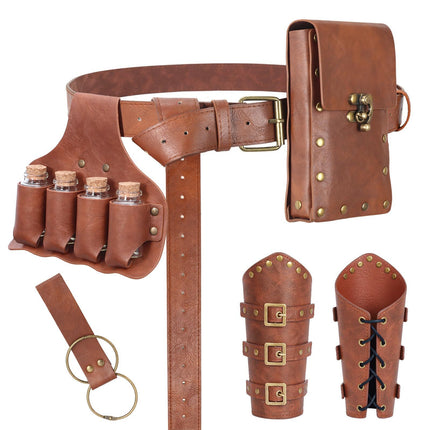 Amazon Hot Selling Steampunk Phone Bag Medieval Renaissance Role Playing Accessories Sport Fanny Pack
