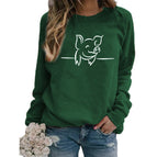 Green (white font) / S