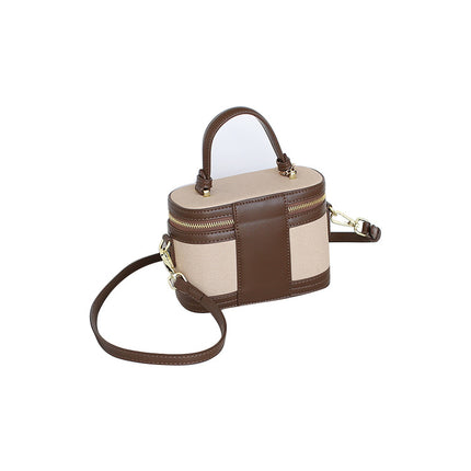 Advanced Texture Bag 2025 New Niche Design Makeup Box Bag Crosbody Portable Bucket Bag Without Pendant