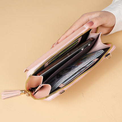 Factory Wholesale Mobile Phone Bag Women's Small Crossbody Shoulder Bag Multifunctional Multi-Card Holder Mini Small Bag Wallet