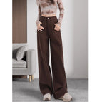 Brown plus velvet / S