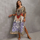 Blue leaves (ZS1856-21) / Free size