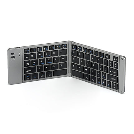 Wireless keyboard and mouse suit Bluetooth folding keyboard for mobile phone tablet laptop desktop computer built-in charging