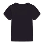 Children's Black quick-drying T-shirt / S (height 90cm-100cm)