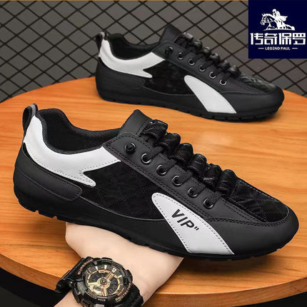 Paul 2025 Autumn and Winter New Sports and Casual Shoes Non-Slip Casual High-Top Trendyy Versatile Men's High-End Versatile Shoes