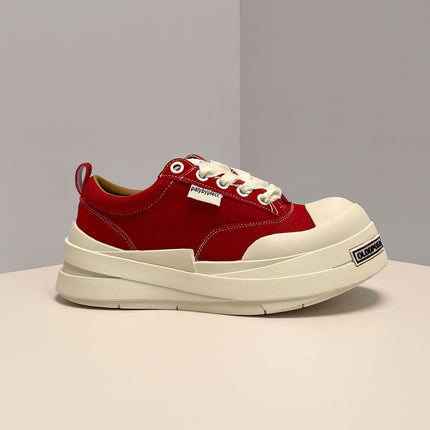 New Products, New Big-Toe Canvas Shoes for Men and Women, New Niche Design Couples, Thick-Soled Ugly Mickey Casual Sneakers for Women