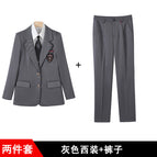 Gray suit + pants / S
